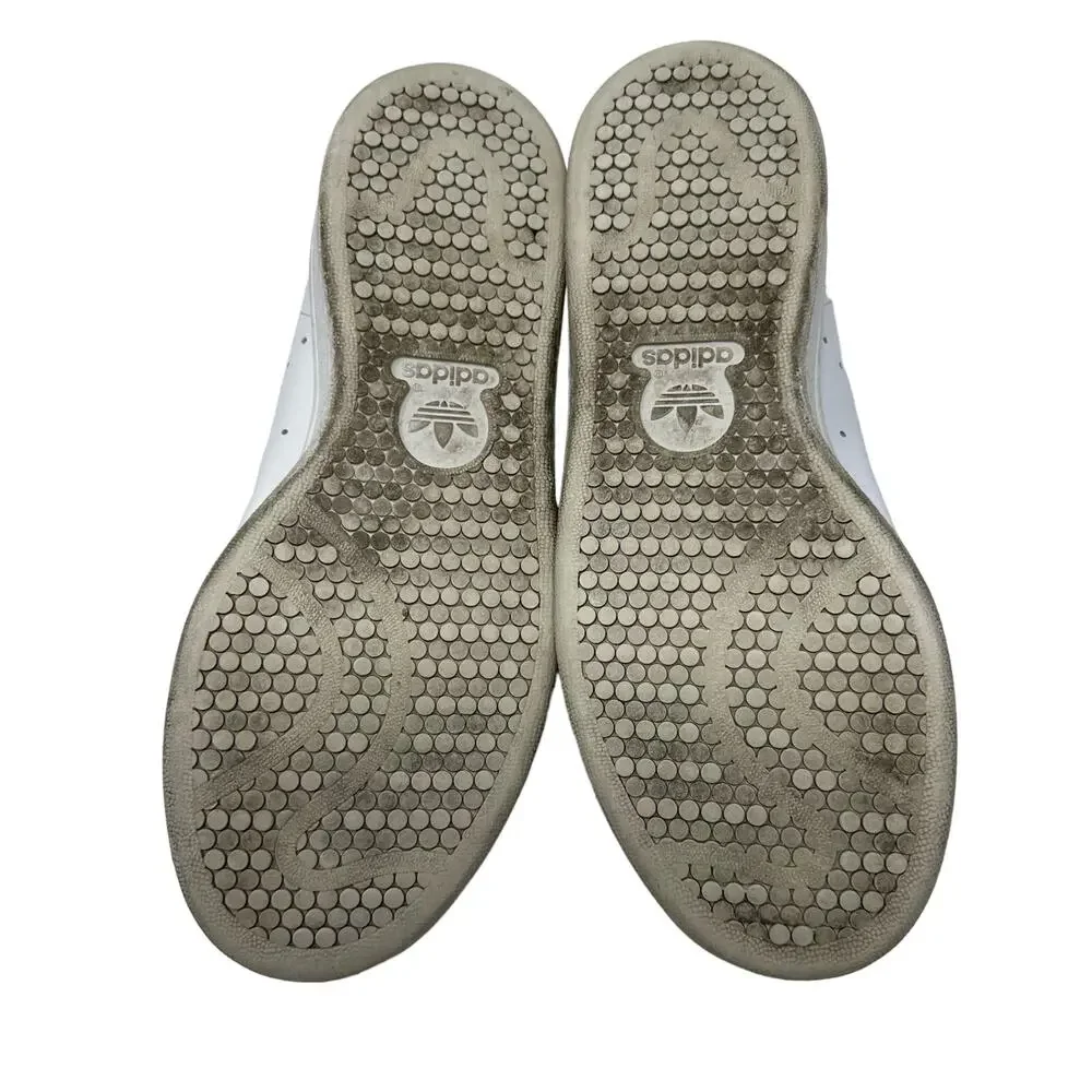 Adidas x Stan Smith Size 5.5 Sneakers White Lace‎ Up Classic Leather Casual Flat
